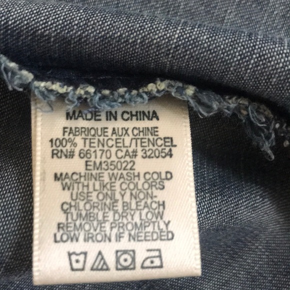 Cloth & Stone Soft Button Up Collared Shirt - Picture 8 of 8